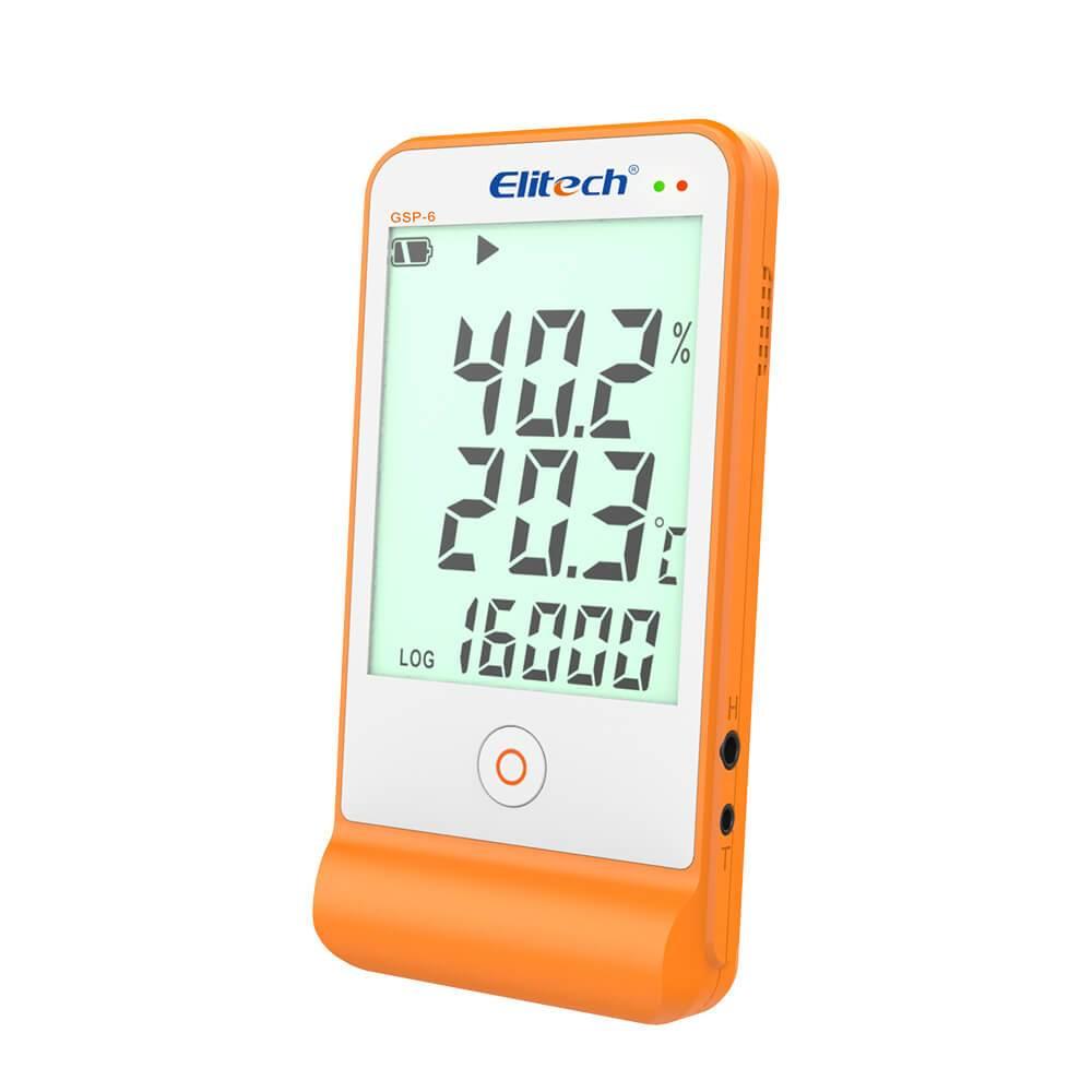 Medidor de CO2, humedad y temperatura con datalogger