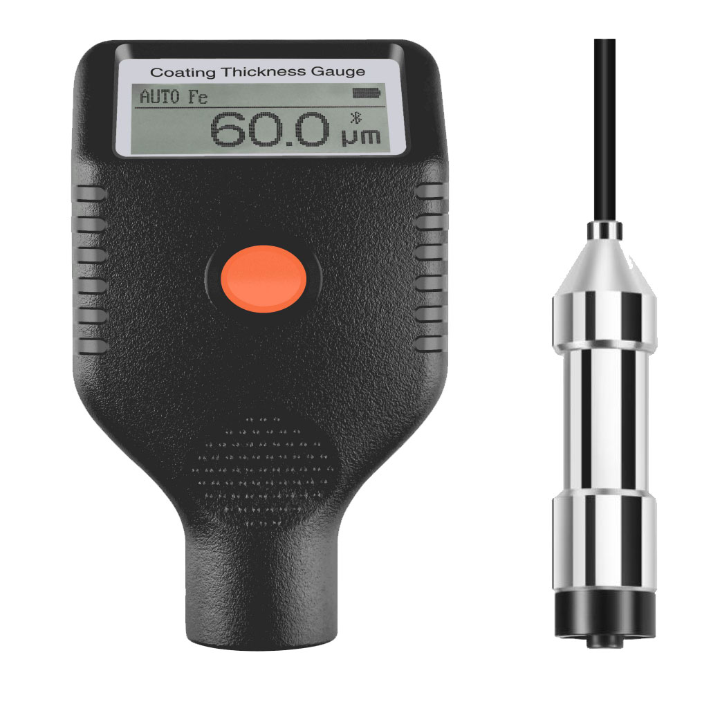 Medidor de espesor de pintura con sonda externa, amplio rango de lectura  (hasta 5000um) YOWEXA EC-900 