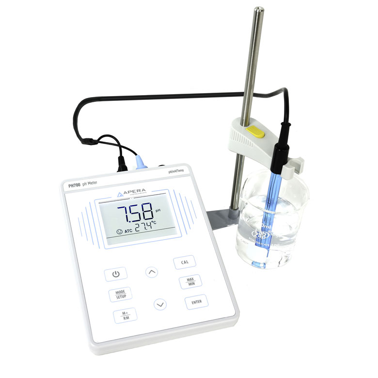  Fristaden Lab Medidor de pH de sobremesa, precisión de pH 0.01   Medidor de pH científico para vino, cerveza y más, medidor de pH digital  y electrodo : Industrial y Científico
