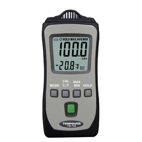 Termometro Higrómetro digital 2 Temperatura Humedad y reloj Elitech BT-3