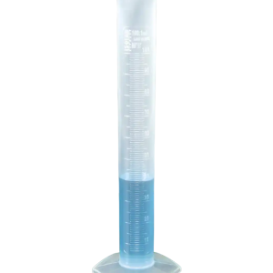 Probeta de plastico graduada en alto relieve 250ml ISOLAB (016.05.250)