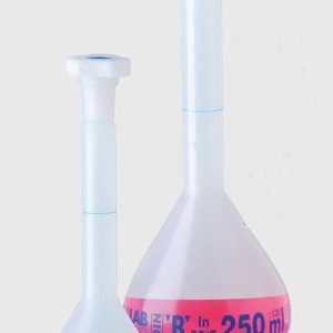 Fiola de plastico aforada 100 ml ISOLAB (014.03.100)