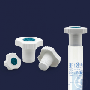 Tapas de plastico ns 24/29 ISOLAB (051.08.024)