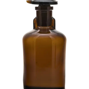 Frasco gotero vidrio esmerilado ambar 100 ml ISOLAB (062.03.100)