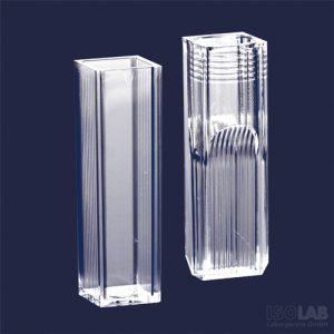 Cubeta para espectofotometro (caja x 100 und) 1,5 ml ISOLAB (098.02.001)