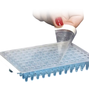 Laminas de sellado para placas de pcr (pqte x 10 und)  ISOLAB (124.01.001)