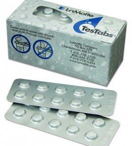 LaMotte 3880A-M | Reactivos Rojo Fenol para pH (Grado Instrumental) 1000 pastillas