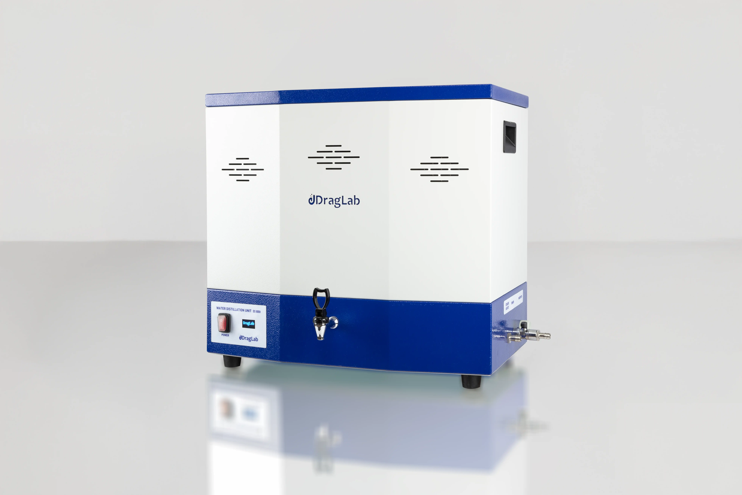 DragLab DS 8008 | Destilador de agua automático 8 Litros/hora