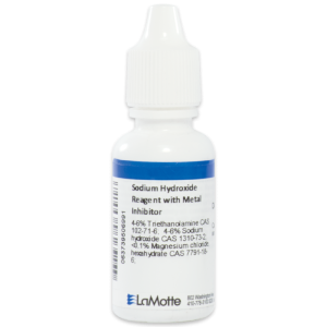 LaMotte 4259-E | Hidróxido de sodio (con inhibidores metálicos), 15mL – Reactivo de titulación