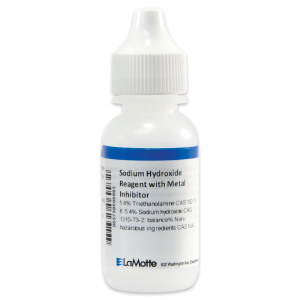 LaMotte 4259-G | Hidróxido de sodio (con inhibidores metálicos), 30 mL – Reactivo de titulación