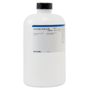 LaMotte 6111-L | Ácido sulfúrico, 0,1N, 500mL – Reactivo de titulación