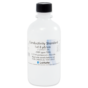 LaMotte 6354-J | Estándar TDS de conductividad, 1413 μS/cm 989 ppm, 120 mL