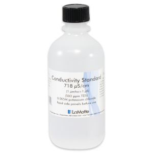 LaMotte 6417-J | Estándar TDS de conductividad, 718 μS/cm 503 ppm, 120 mL