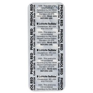 LaMotte 6915A | Pastillas TesTabs® pH (Rojo de Fenol)