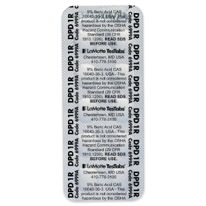 LaMotte 6999A | Tabletas TesTabs® DPD #1 RAPID de cloro
