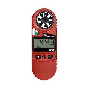 Kestrel 3000 | Medidor metereológico (Velocidad de aire/punto de rocio/humedad/temperatura)